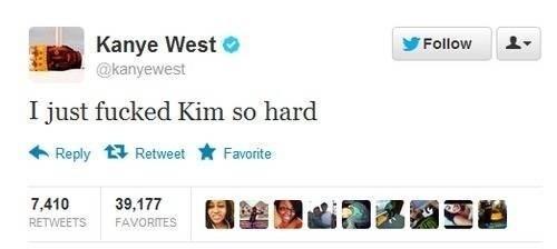 regzonana's tweet photo. "@MindbIowingFact: Kanye West tweeted this, and deleted It instantly, see tweet here : http://t.co/rFnJUM5a"