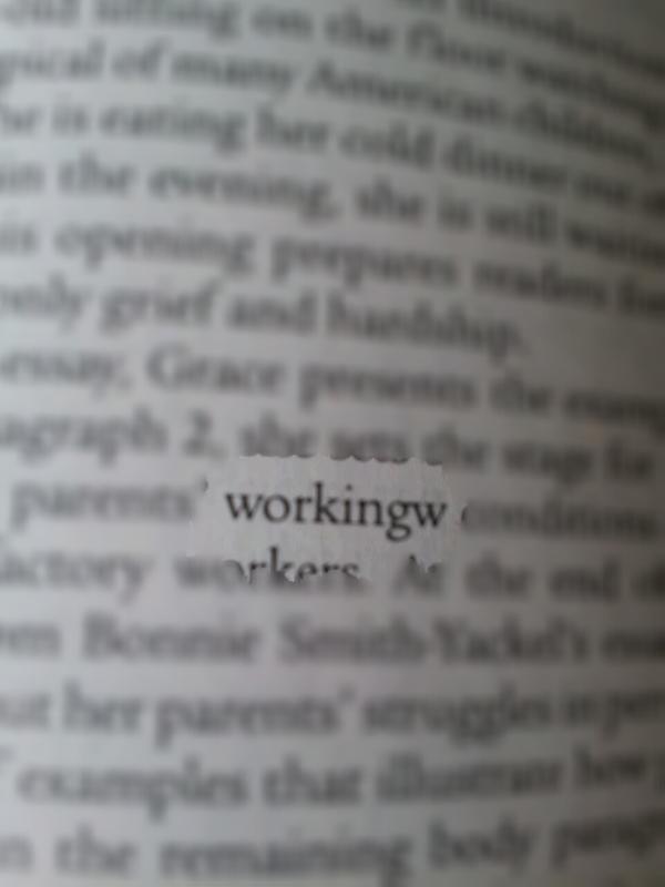 CourtneyCarlton's tweet image. Textbook typo #englishcomp