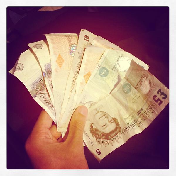 FrellFX's tweet image. The money we have made so far baaaaare P's