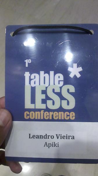 le17i's tweet image. Fim do #tableless muito bom o evento. Muitas anotações que vão render muitos posts e tutoriais