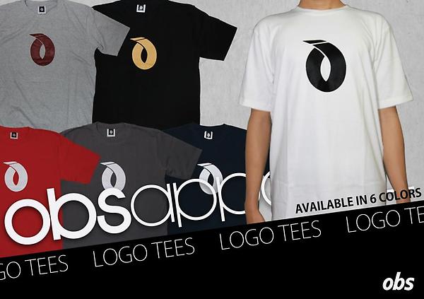 Obs | Logo Tees | Available size S-XL | 100k