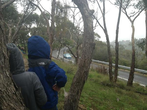 Poppie G loving the Targa!
