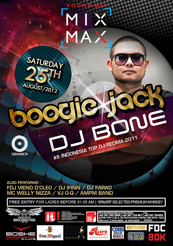 madeasti's tweet image. RT"@BOSHEVVIPbali: Tonight!  #BoogieJack with DJ @BoneFiol (@SpinachRecords)#8Best DJ By REDMA Awards 2011 - FDC 80K - http://t.co/CW5JMg8E"