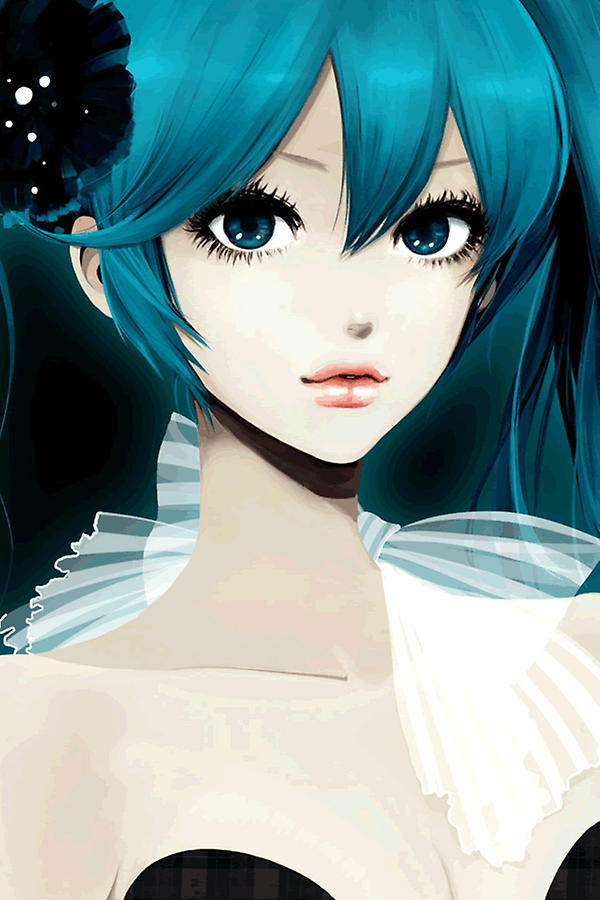 ModRichy's tweet image. Ho trovato in internet questo fantastico sfondo di Hatsume Miku *_*