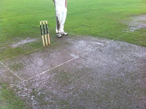 Yet another game of cricket spoilt by weather