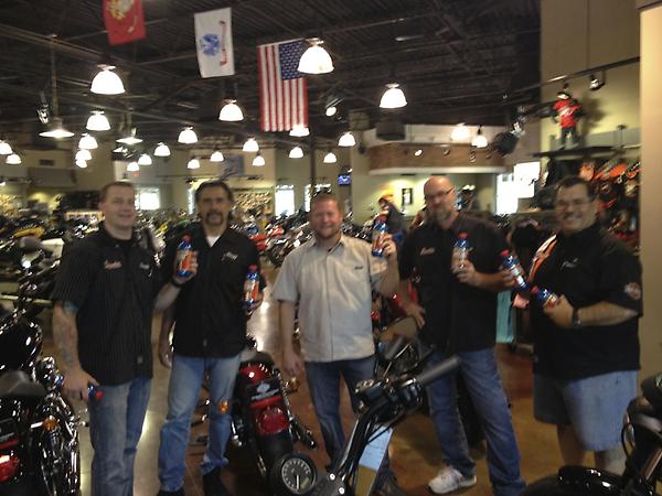 Chandlerhd's tweet photo. @NosEnergyDrink keeping the energy join evan the day after summer heat. http://t.co/tGpVcZIS