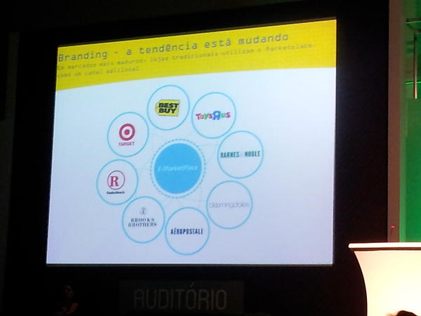crisdegani's tweet photo. Grandes magazines estão integradas a e-market places, como EBay, muito graças as APIs e e-builders #forumecommerce http://t.co/aZ2aT2tp