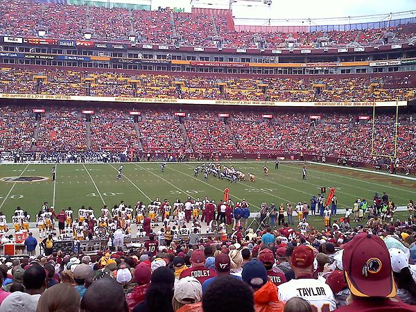 nkgilley's tweet photo. Watching RgIII and Andrew Luck in some mighty fine seats. http://t.co/hDH0feWy