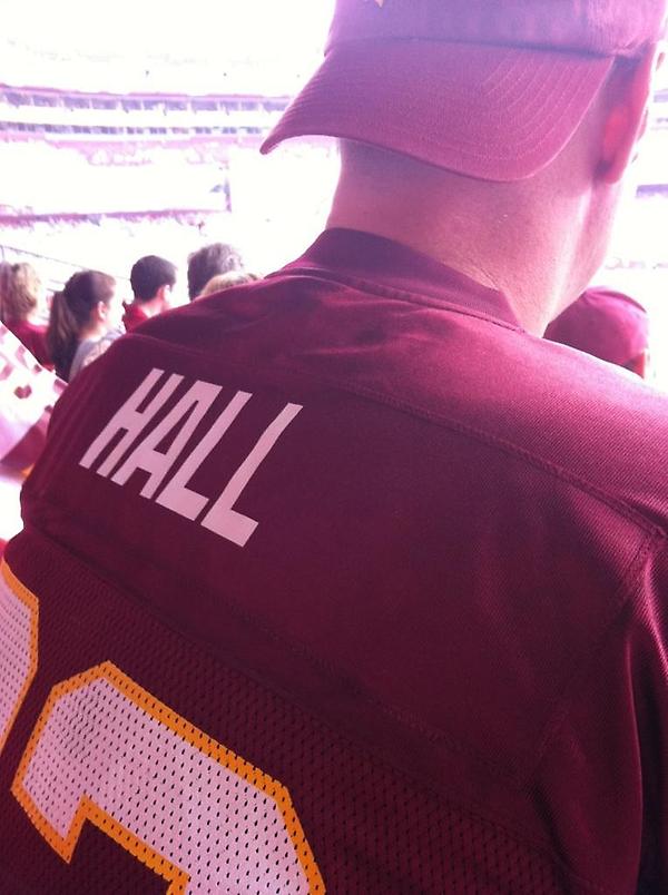 HokieOC's tweet image. @larisamackey awesome shot of DLo jersey bought at discount #mikeisawesome