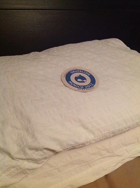 alexpott's tweet image. Going to bed at midnight. #drupalconmunich is over. Thanks to the community for a wonderful time.