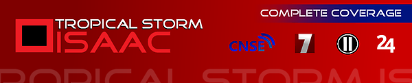 clearmediaco's tweet photo. As Tropical Storm Isaac gets closer, stay with our properties for the latest information! [@BroadcastMogul] http://t.co/Hbnj06yI