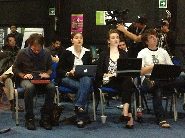 haydeepg's tweet image. Los jueces de #OpenDataMX @oso  @AncaMatioc @smjorge22