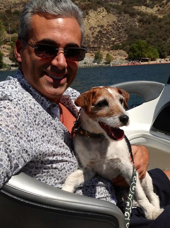 RLTAgency's tweet image. Incredible day on the boat today with Omar, Mercy, Terry and the star of stage, screen and TV - Uggie the Artist!