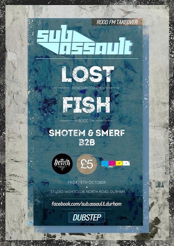 FishBassMusic's tweet image. Catch me and brava @LostHench in Durham at @SubAssault for a @RoodFM takeover on 5th October.