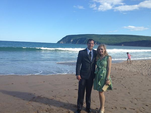 MagsThomson's tweet photo. Beautiful day for a wedding! @jonathanferrier @lanasaciragic http://t.co/Lp0ByWXc