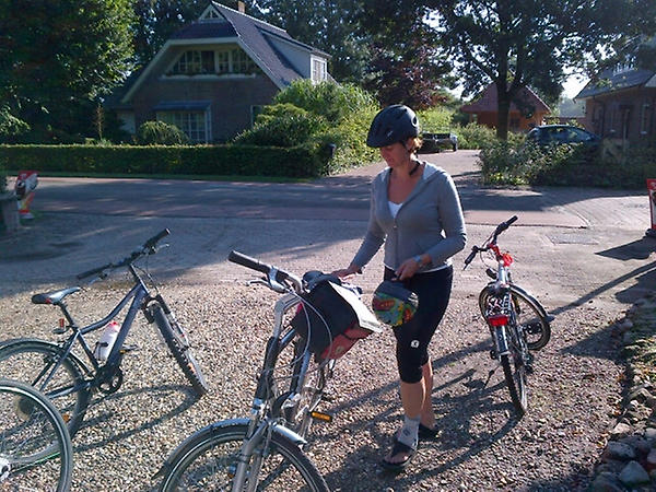 philipclaeys's tweet photo. Prachtig weer voor laatste etappe . Laatste keer inladen en fietsen . http://t.co/3cvJLHFn