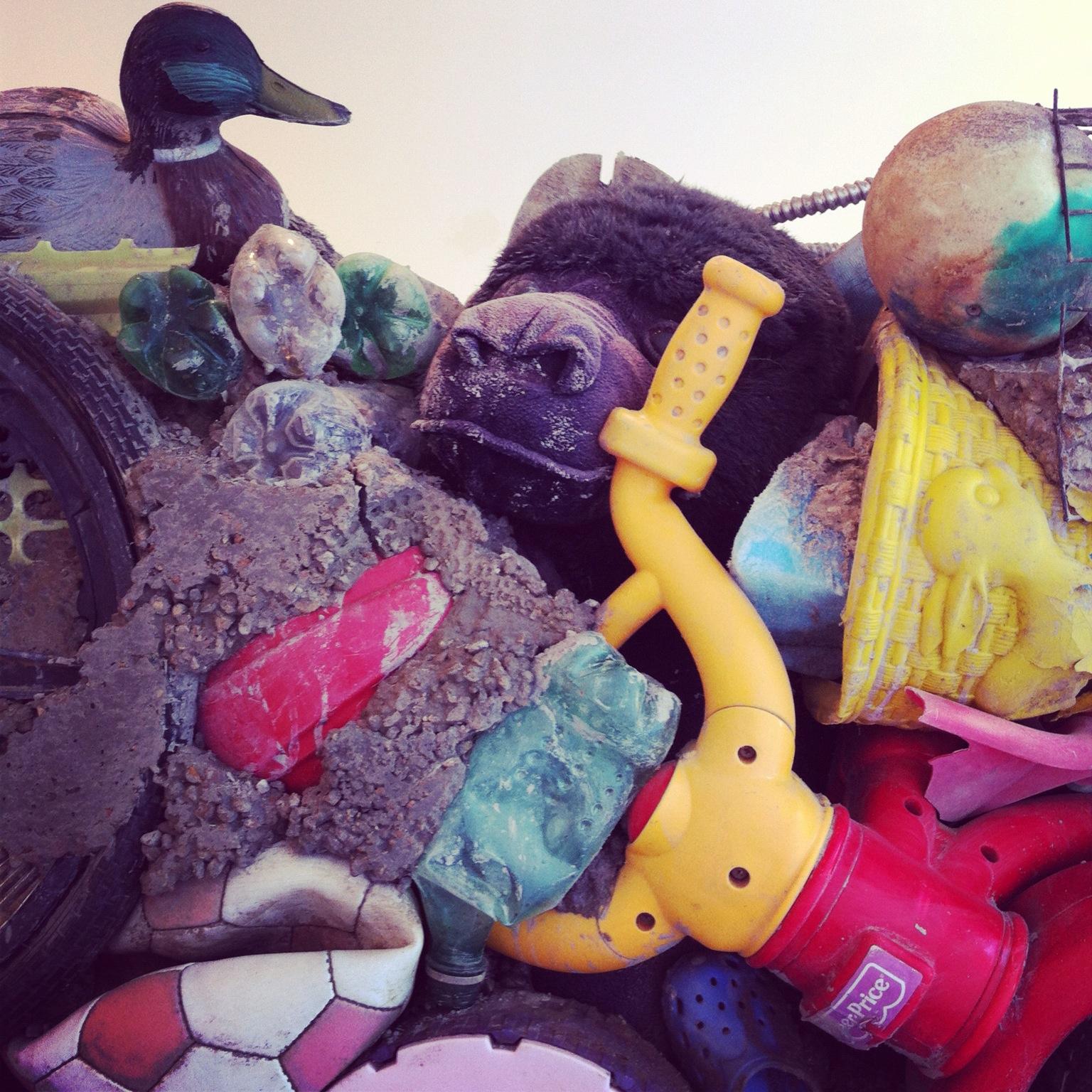 Garbage Wall Garbage Wall