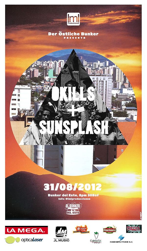 gustavocasas's tweet image. BARQUISIMETO! Nos vemos este VIERNES 31 en @bunkerdeleste pal rumbon que van a parar @somosokills y @sunsplashmusic