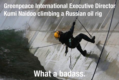 GreenpeaceSuomi's tweet image. When were you proud of your boss? #SaveTheArctic @kuminaidoo