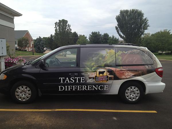 I'm making a list of things I learned while at <a href="/CertAngusBeef/">Certified Angus Beef ®</a>! # 1: How to drive not just any van-- the steak van!