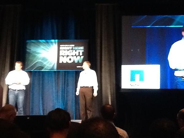 sayers_parry's tweet photo. The Brain from @PeakColo talking about the vCloud powered by @NetApp  #VMworld http://t.co/Z7ilD6tj