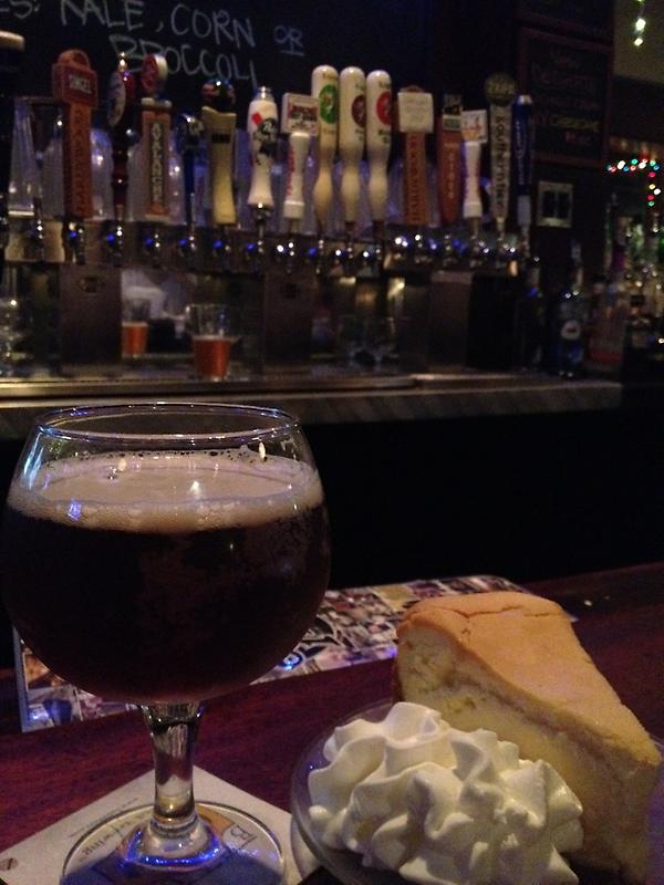 Hardywood's tweet photo. NY Cheesecake and Hardywood Bourbon Cru @fanjoesinn. #bestpairingever http://t.co/dii0ztaM