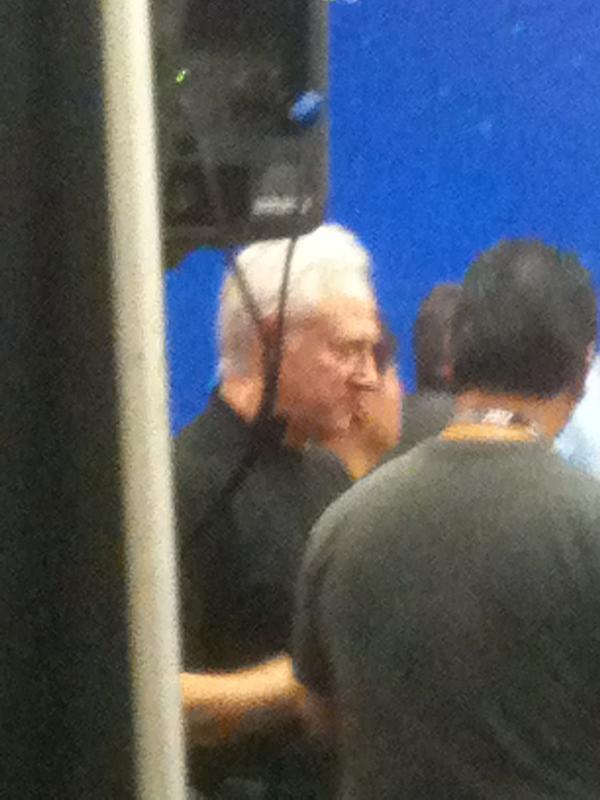 drjmetz's tweet image. Brent Spiner in the flesh at #VMworld2012. 'Cause the alternative would be disgusting.