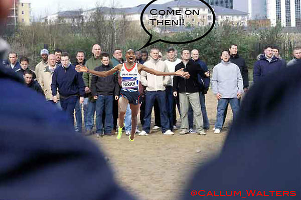 Callum_Walters's tweet image. Comee On Thenn!!!  #MoPuns  #Banter  #MoFarah