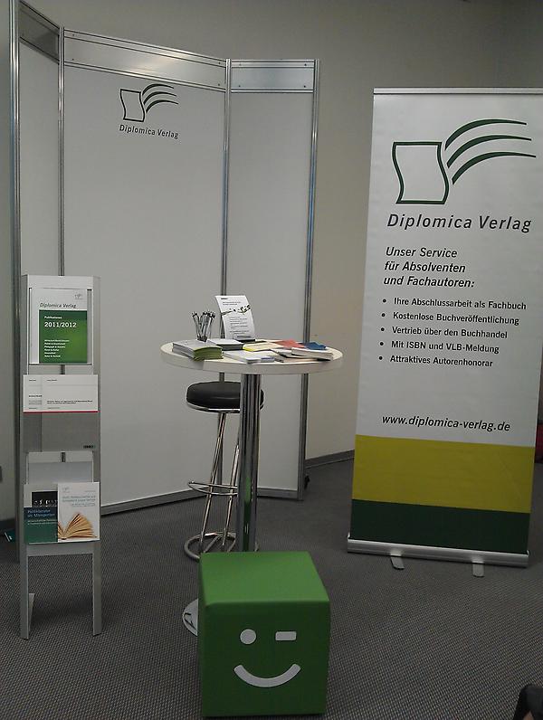 Jede Publikation ist gut für den Lebenslauf. Unser Stand auf der #Talents Jobmesse in München.