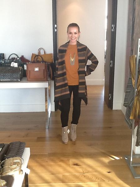 So fun dressing @carolyn_greg from <a href="/stylelist/">StyleList</a>, had to get her a day look from <a href="/tjmaxx/">TJ Maxx</a> &amp; <a href="/marshalls/">Marshalls</a> too! #StyledForFall