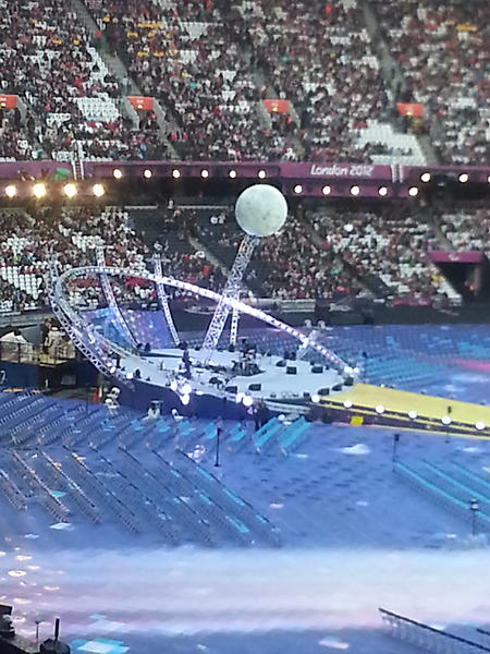 Raulpablogupta's tweet photo. Para olympic opening http://t.co/TtU9UvAd