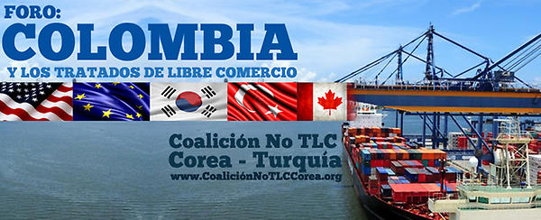 [Foro] “COLOMBIA Y LOS TRATADOS DE LIBRE COMERCIO” más info en: fb.me/282ABXAUV