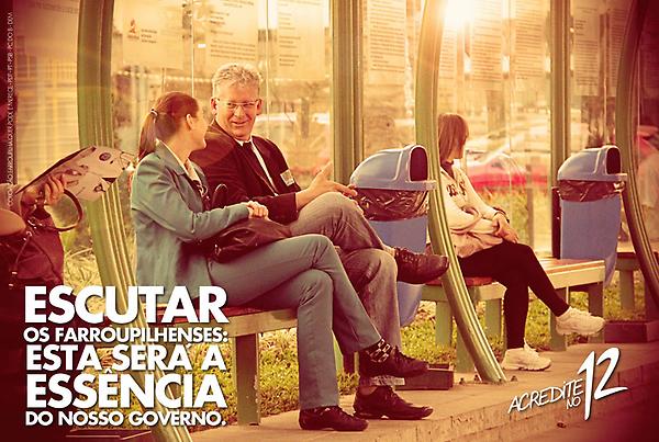 DrClaiton's tweet photo. Eu quero fazer parte da vida das pessoas! Ouvir de verdade os farroupilhenses! Vote na Mudança! Acredite no 12! http://t.co/PG5J48Q8