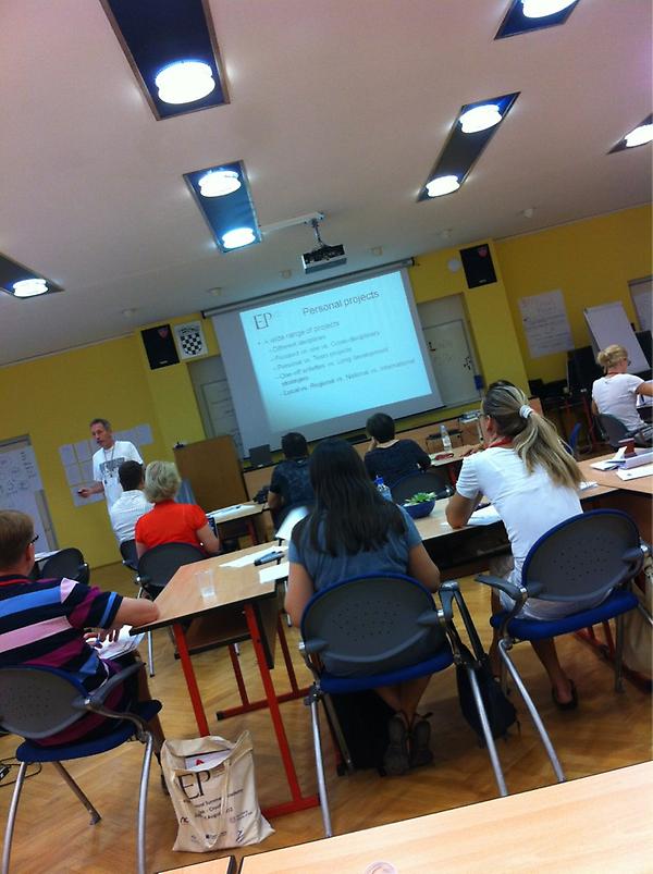 It's Day 4 of #3EP2012 and looking forward to working on our personal educational challenges today.