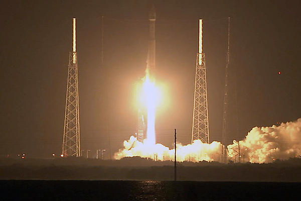 NASAKennedy's tweet image. Here&apos;s another view of liftoff!
