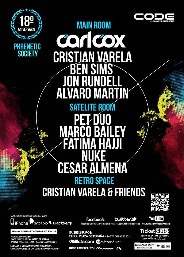 AG music management (@_agmusic) on Twitter photo En menos de una mes en <a href="/fabrikdiscoteca/">FABRIK</a> llega <a href="/CODEfabrik/">CODE Fabrik Madrid</a> con <a href="/Carl_Cox/">Carl Cox</a> <a href="/cristianvarela/">C R I S T I Λ N V Λ R Ξ L Λ</a> <a href="/CesarAlmena/">CesarALMENA</a> y @Juan_muver En menos de una mes en <a href="/fabrikdiscoteca/">FABRIK</a> llega <a href="/CODEfabrik/">CODE Fabrik Madrid</a> con <a href="/Carl_Cox/">Carl Cox</a> <a href="/cristianvarela/">C R I S T I Λ N V Λ R Ξ L Λ</a> <a href="/CesarAlmena/">CesarALMENA</a> y @Juan_muver