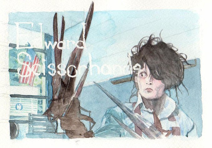 シザーハンズのtwitterイラスト検索結果 古い順