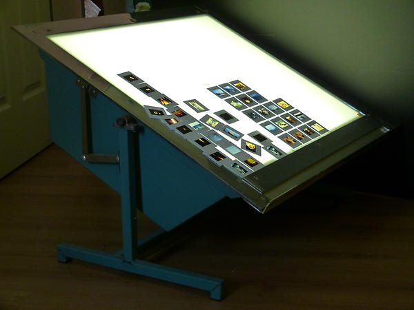 vintage light table