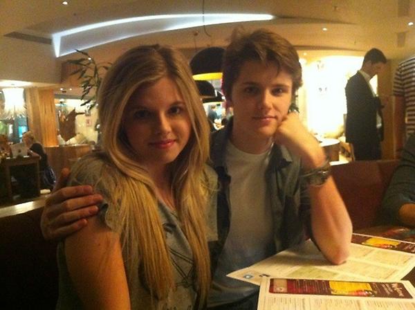 ItsAmber_M's tweet photo. Me and @ItsJeromeC :) http://t.co/k55OEXcE