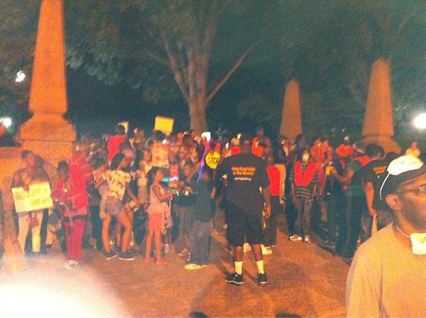 #WorkersRights #OURDC I'm live tweeting the people's protest from #MalcomX Park