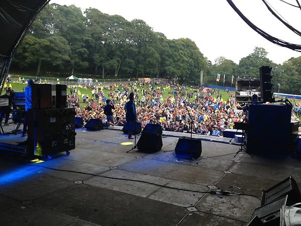 First band of the weekend! #bingley