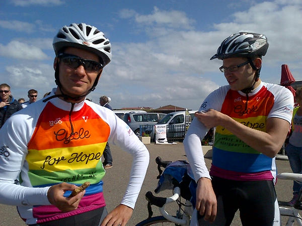 CycleforHopeNL's tweet image. Op naar #westerland #cfh2012