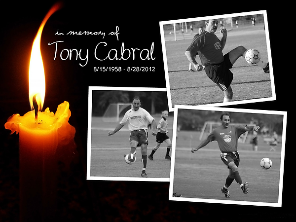 OTSLvb's tweet photo. The OTSL soccer community was saddened today with the loss of long time member, captain, and friend Tony Cabral. http://t.co/q35WEDKZ