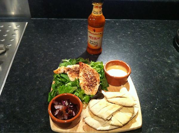 danpeake13's tweet image. Home made nandos. Actually rather impressed with myself. #foodstatus