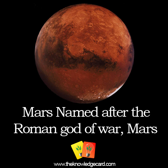 knowledgecard's tweet image. #KnowledgeCard #Mars