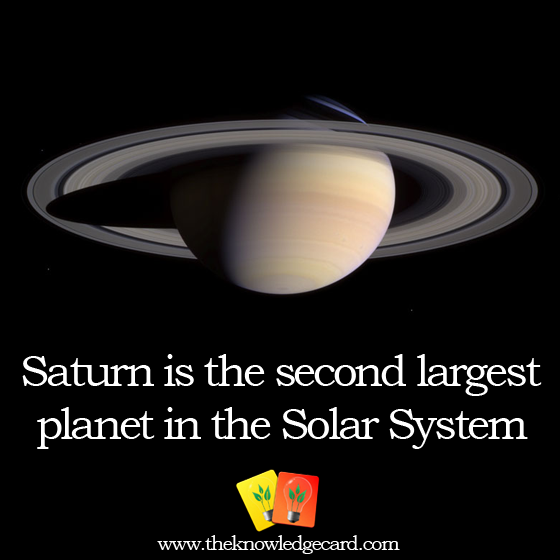 knowledgecard's tweet image. #KnowledgeCard #Saturn #Planet