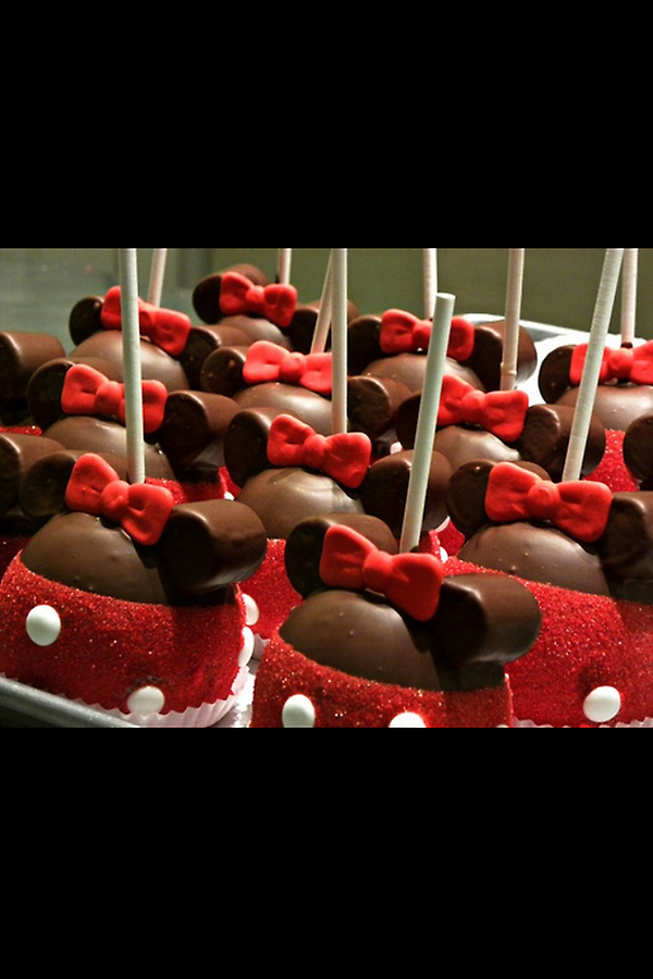 RT als je deze Minnie Mouse Appels leuk vindt! ❤