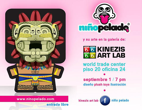 KINEZIS_ART_LAB's tweet image. Mañana Los esperamos amigos NO FALTEN  Porque Niño Pelado estará en la CASA #arte #plushToys #kinezis #recomiendo