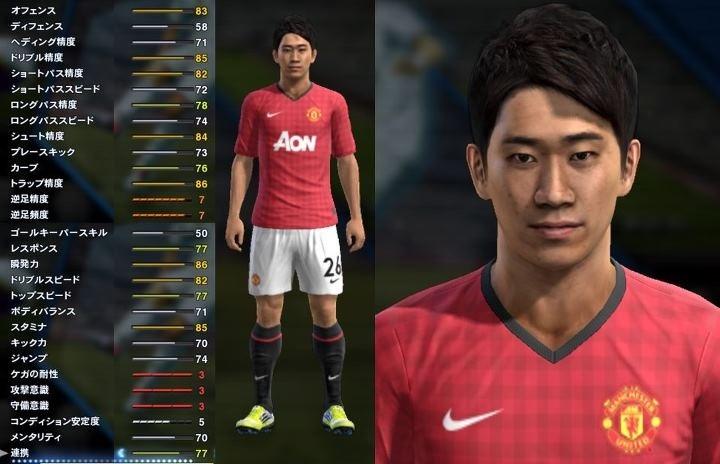 Efootball 公式 これが ウイイレ13 の香川選手です 9月6日 木 に このマンu香川選手を使用できる ウイイレ13 体験版第2弾 を配信します みなさまお楽しみに E Http T Co Mmnkzzms Twitter
