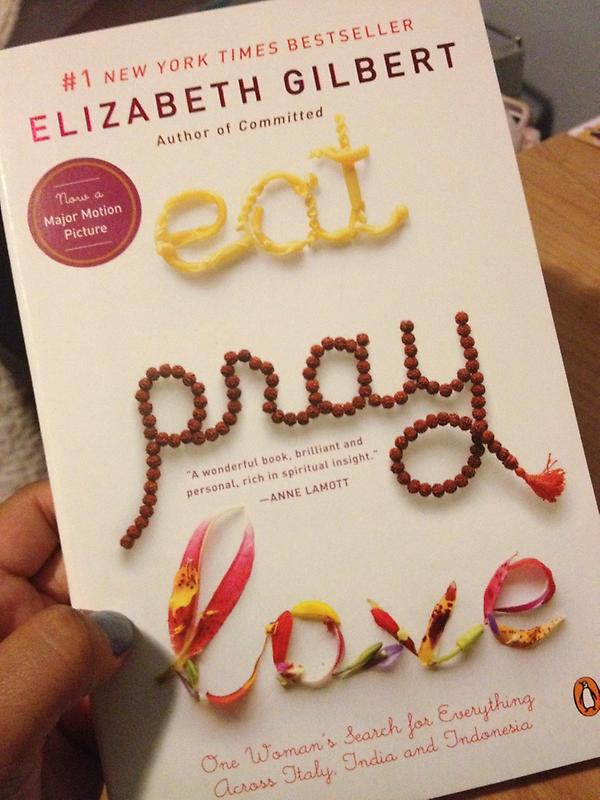 iamjanerous's tweet image. Finally bought this&amp;lt;3 #readingmode #EatPrayLove 💜😍